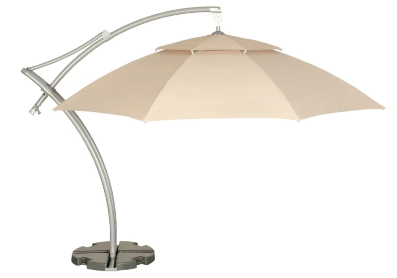 4.2 meter round offset umbrella