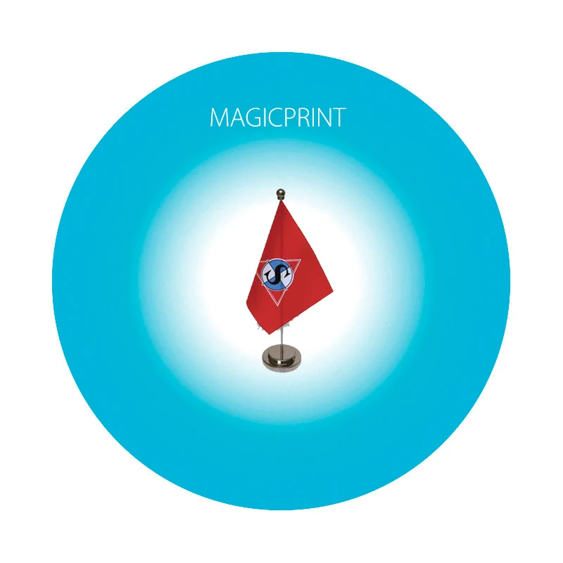 Mini table flag