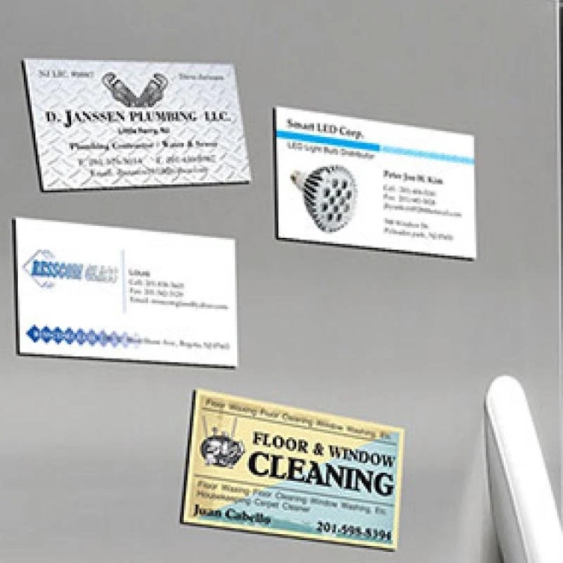 Advertising magnets