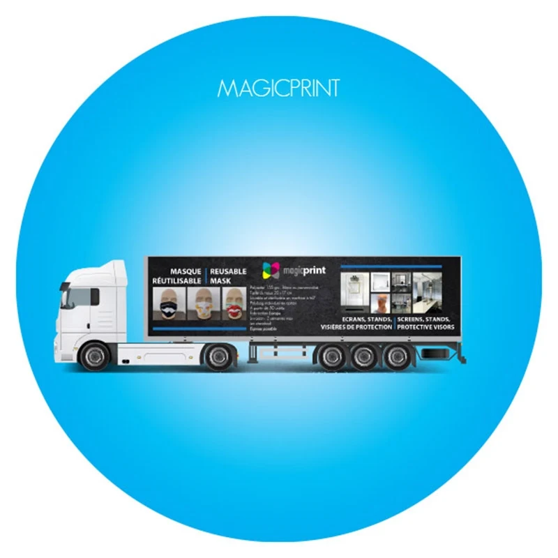 custom printed truck tarpaulin