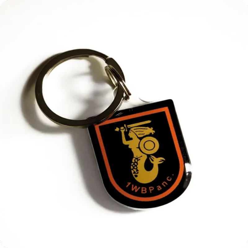Doming keychain