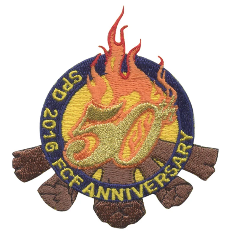 Embroidered badge