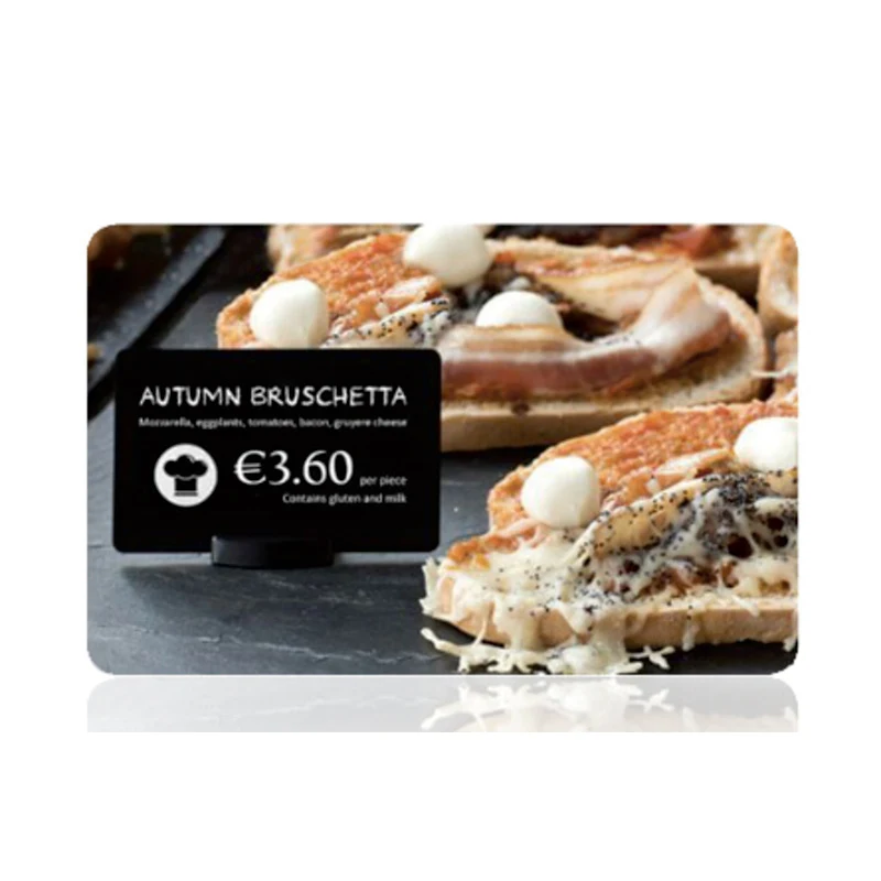Food contact card