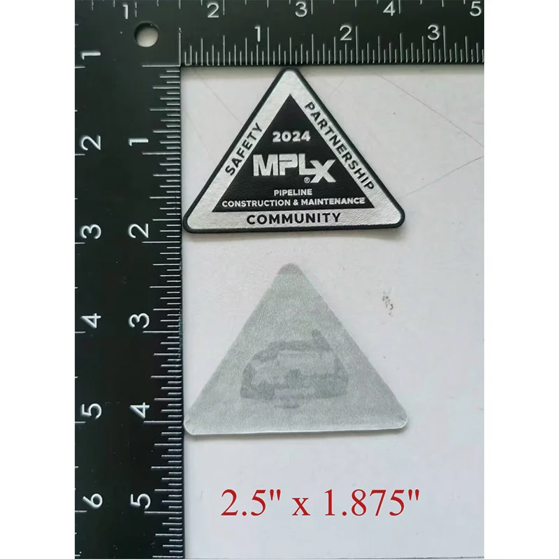 Leather badge