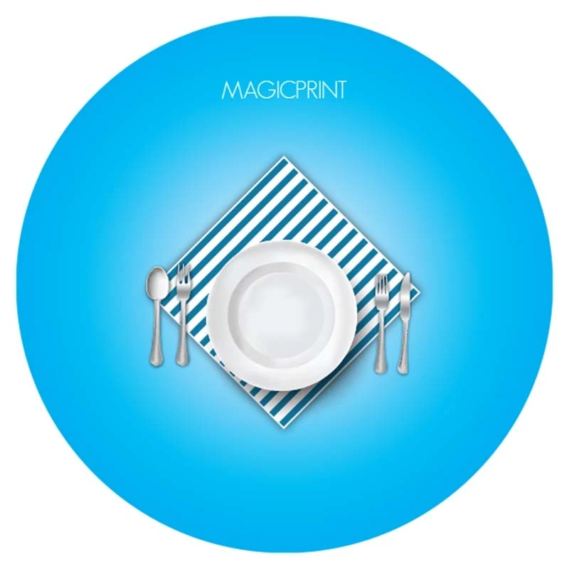 Tear-proof laminated paper placemat