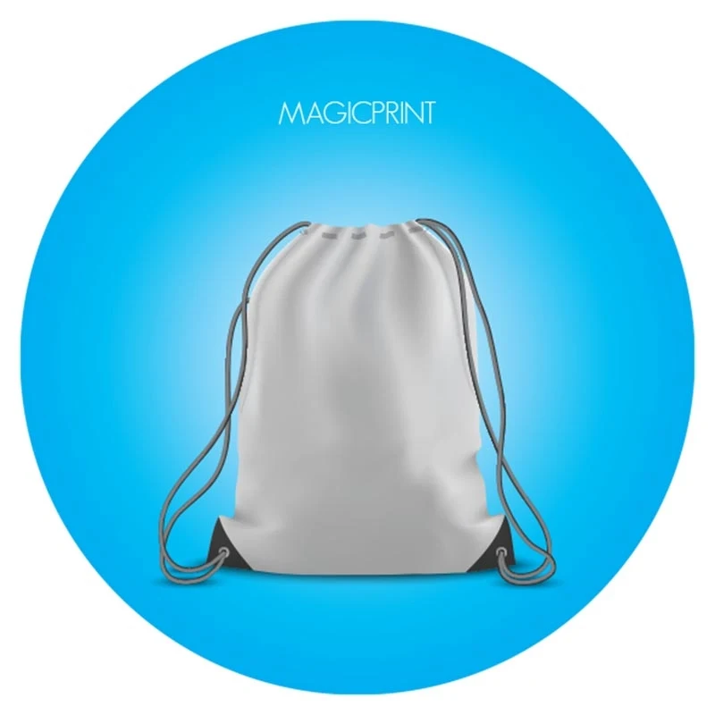 Personalized drawstring bag