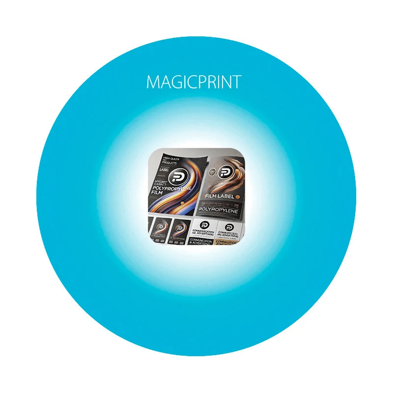 Polypropylene (plastic) sticker