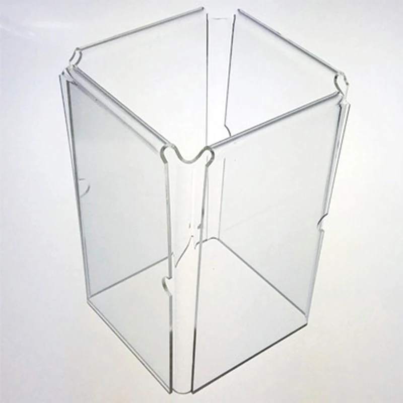 Quadro menu holder, acrylic, 4 x M65