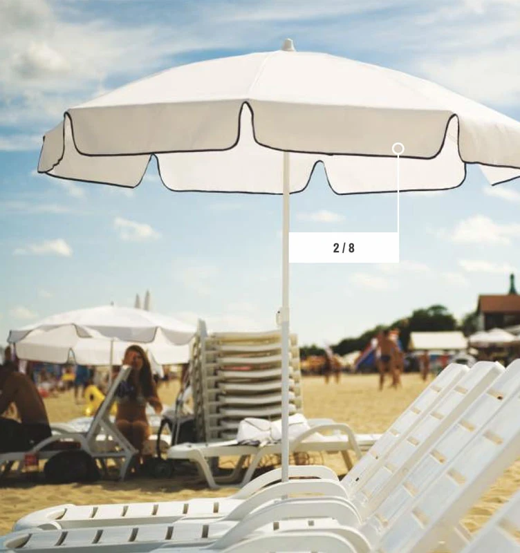 Round parasol 2 meters