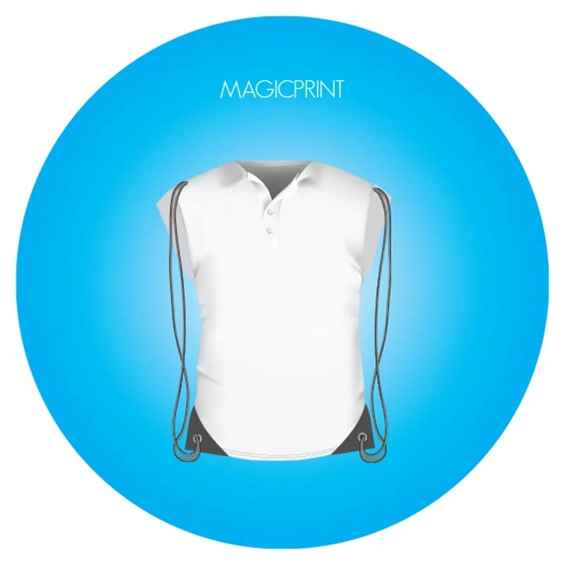 T-shirt drawstring bag