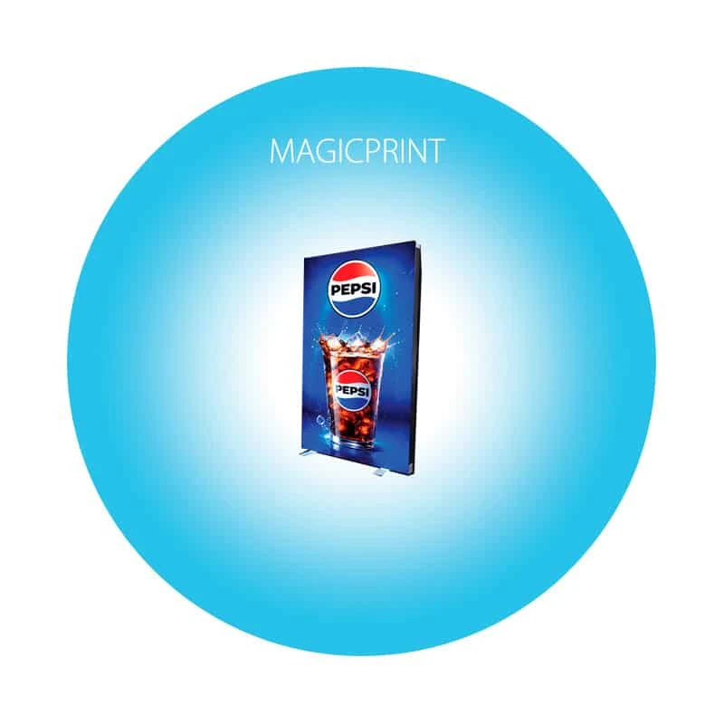 2-sided folding illuminated stand